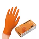 Setino Nitril Narancs kesztyű 8,5g (extra vastag) Full Grip L - méret