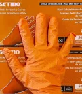 Setino Nitril Narancs kesztyű 8,5g (extra vastag) Full Grip L - méret