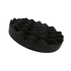   Menzerna hullámos polír szivacs 150 x 30 mm tépőzáras Fekete