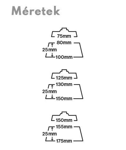 AIR Medium Pad for DA 80mm DA polírozó gépekhez polírozó korong