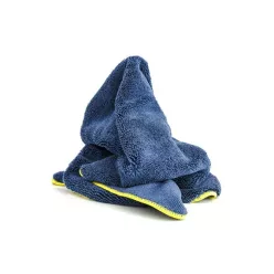   RRC Microfiber Bolyhos mikroszálas törülköző 60 x 90 cm (kék sárga szegéllyel)