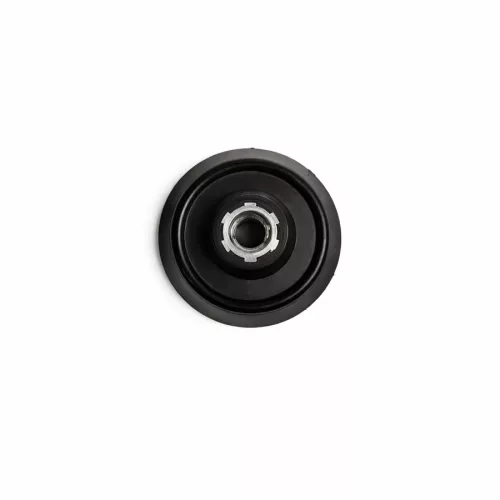 Rögzítőtárcsa tépőzáras M14 menettel 75 mm (Fekete)