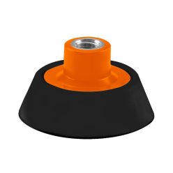   Rögzítőtárcsa tépőzáras M14 menettel 75 mm (Fekete - Sárga)