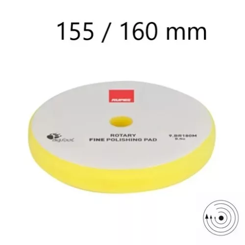 Rupes polírszivacs hagyományos gépekhez finom 155/160 mm