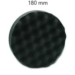 Sistar Fekete Extra Puha Hullámos Polírszivacs 180 mm