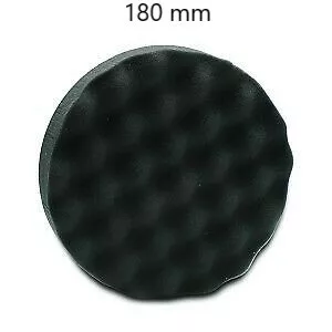 Sistar Fekete Extra Puha Hullámos Polírszivacs 180 mm