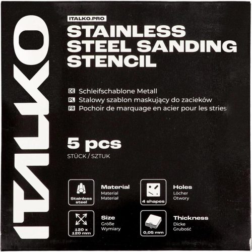 Sico Italko Sablon a lakkgyaluhoz 5 db/csomag