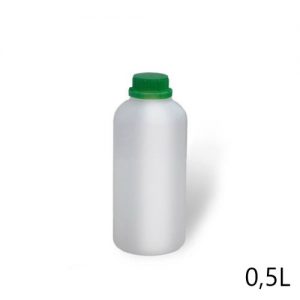 Műanyag flakon 0,5 liter