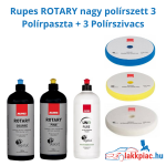 Rupes Rotary nagy polírszett 3+3