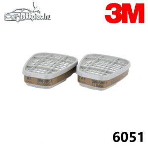 3M 6051 A1 Aktív szénszűrő 1 pár